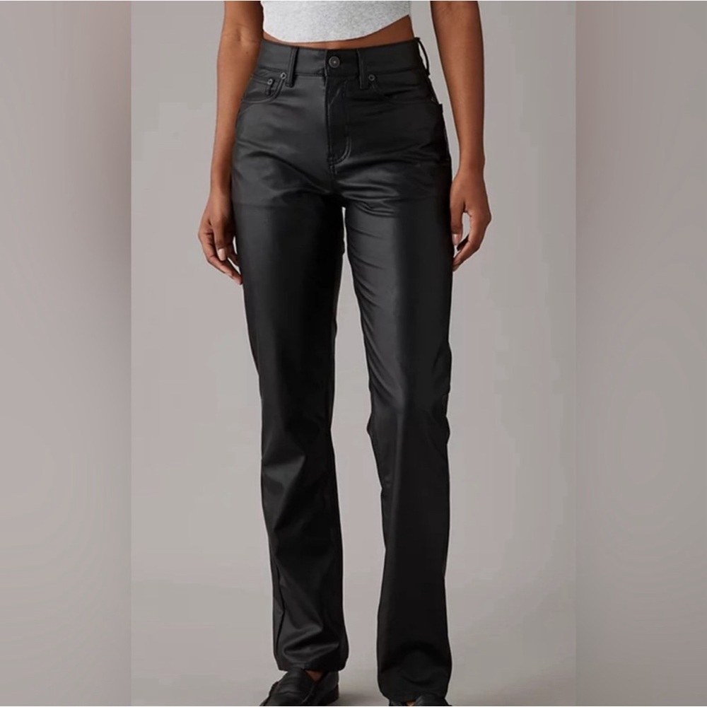 NWT. American Eagle,Vegan leather pants